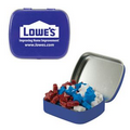 Small Royal Blue Mint Tin Filled w/ Candy Stars